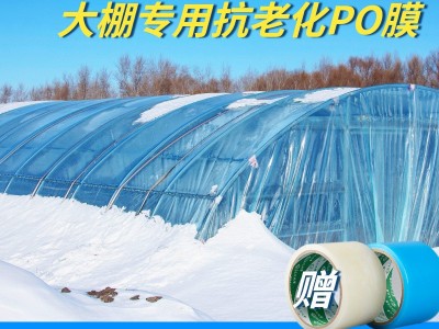 批发农用大棚膜 抗老化长寿无滴膜温室大棚PO膜 养殖种 植专用农膜图5