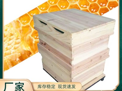 厂家直供养蜂工具意蜂杉木韩式十框双层蜂箱 跨境韩式蜂箱厂家订图5