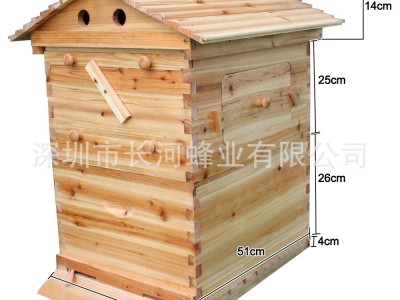 厂家 亚马逊 养蜂工具 巢框 Flow hive 自动取蜜蜂箱 自流蜜蜂箱图2