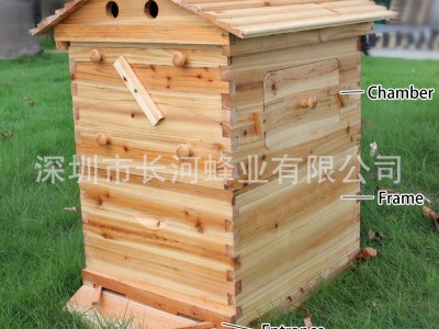 厂家 亚马逊 养蜂工具 巢框 Flow hive 自动取蜜蜂箱 自流蜜蜂箱图4