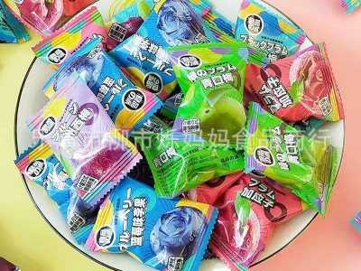 良品の派缤纷彩虹梅500g蓝莓西梅综合多口味独立包装蜜饯分享袋装图3