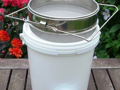 蜂旺蜜桶过滤器 20L蜂蜜桶过滤器一体 融蜜桶融蜜器 含过滤器图2
