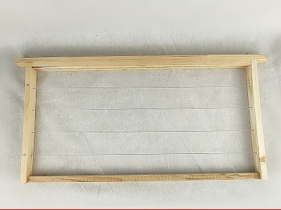 蜜蜂巢础巢框 半成品杉木巢框 成品带框中蜂意蜂巢础 蜂巢基蜂框图2