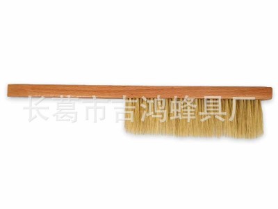 双排蜂扫 优质猪鬃蜂刷马鬃马尾蜂扫出口品质养蜂工具吉鸿蜂具厂图2