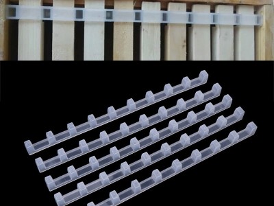 A蜂具批发 巢框卡条 巢框搁架 塑料搁架 转场防晃动 养蜂工具图3
