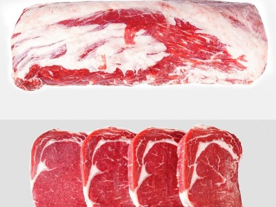 厂家批发原切西冷牛排整条肉眼现切牛肉新鲜商用牛肉批发餐饮供应图2
