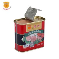 中粮梅林火锅午餐肉罐头340g*24罐 火锅煮面伴侣