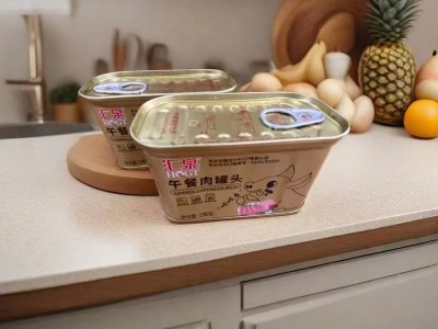 21汇泉午餐肉罐头198g*36熟食火锅三明治早餐泡面速食火腿罐头图4