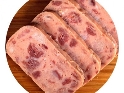 特陆【火腿午餐肉罐头】200g*36罐/箱 猪肉火腿即食应急食品批发图4