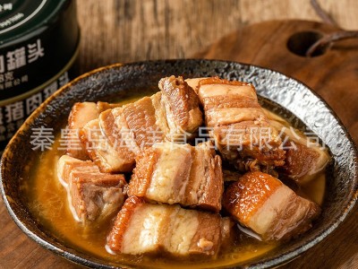 北戴河红烧猪肉罐头即食家庭应急长期储备食品超长保质期图4