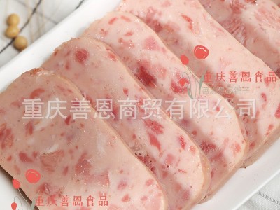 赖记小白猪火腿猪肉午餐肉罐头整箱装熟食火锅食材速食罐头批发图3
