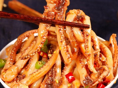 麻辣鱿鱼须 即食小海鲜 麻辣小海鲜 厂家批发 鲜香爽口图5