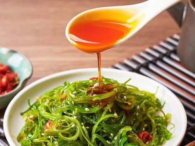 海带丝即食裙带菜海白菜咸菜沙拉海草日料寿司沙律芥末味海藻梗丝图4