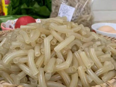 江西特产 通心粉意面 儿童低脂早餐学校食堂商用 空心粉纯大米粉图3