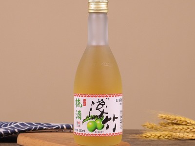 浅竹梅酒 日式梅酒 业务装梅酒 日本梅子清酒 梅子酒 350ml/支图4
