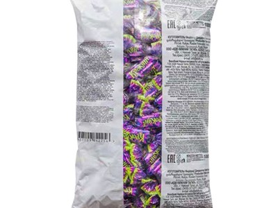 俄罗斯进口紫皮糖正品巧克力糖果原包装杏仁酥喜糖果年货网红零食图4