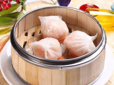 广州酒家利口福虾饺广式早茶港式点心速冻水晶虾饺手工广东虾饺皇图4