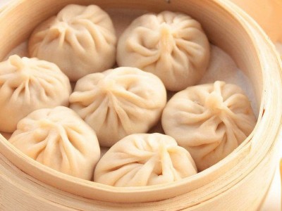 金城灌汤小笼包广式早茶点心速冻面点营养早餐冷冻包点灌汤包子图3