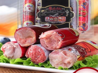 俄罗斯风味香肠组合5根牛肉筋火腿鸡肉猪肉即食肉肠烧烤旅行食品图5