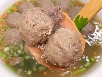 潮汕牛筋丸 牛肉丸 撒尿牛丸 潮汕火锅 关东煮麻辣烫肉丸工厂直销图2
