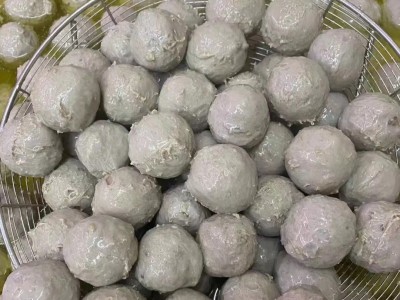 正宗潮汕手打牛肉丸特产牛筋丸 丸子火锅烧烤 关东煮食材厂家批发图3