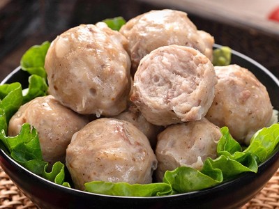 正宗潮汕鹅肉丸火锅烧烤食材麻辣烫关东煮狮头鹅肉丸子供应批发图4