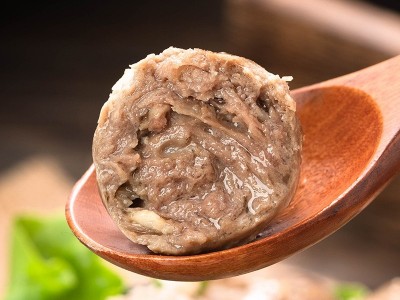 正宗潮汕手打牛肉丸汕头牛筋丸丸子火锅烧烤关东煮食材批发商用图3