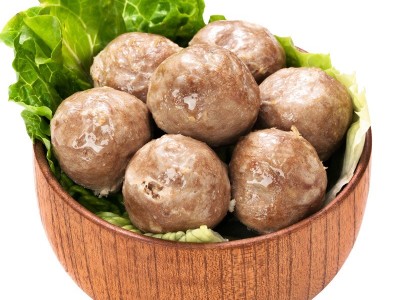 正宗潮汕手打牛肉丸汕头牛筋丸丸子火锅烧烤关东煮食材批发商用图2