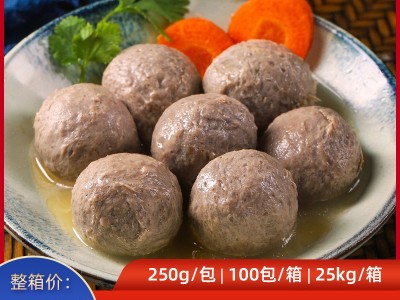 商用批发潮汕牛肉丸火锅食材牛筋丸麻辣烫便利店抖音爆款定制代发图5