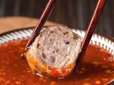 【4斤包邮】潮汕牛肉丸火锅食材牛筋丸关东煮半成品食材抖音爆款图4