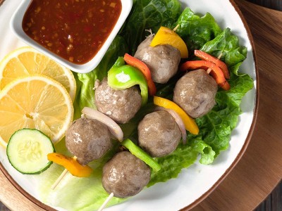 【4斤包邮】潮汕牛肉丸火锅食材牛筋丸关东煮半成品食材抖音爆款图2