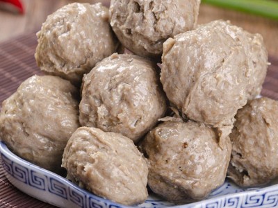 厂家现货餐饮供应麻辣烫牛肉丸儿 500g自助火锅涮菜手打牛肉丸子图5