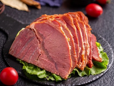 厂家定做真空商用酱香熟牛腱子肉 下饭菜即食批发地摊五香酱牛肉图2