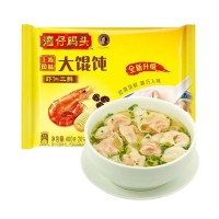 整箱批发湾仔码头荠菜猪肉水饺720g/袋冷冻速食早餐夜宵饺子煎饺