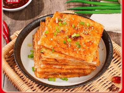 整箱批发粮全其美酱香饼旗舰店早餐半成品土家面饼皮家庭装煎饼手图3