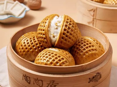 陶陶居核桃包337.5g*16袋学生早餐加热速食广州特色酒家早茶点心图2