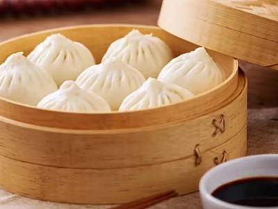 三全总代理杭风味发面小笼包速冻面点包子批发400g*20袋可出口图2