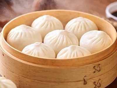 三全总代理杭风味发面小笼包速冻面点包子批发400g*20袋可出口图4