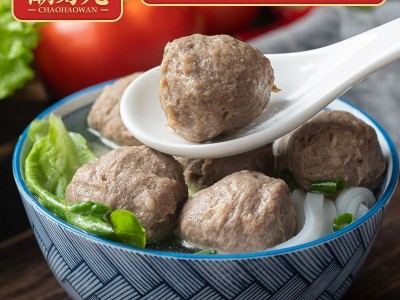 潮汕牛肉丸牛筋丸火锅丸子关东煮麻辣烫食材食品厂家批发精品款图3