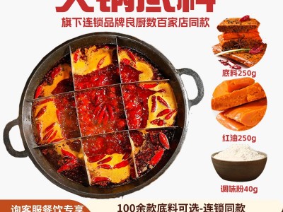 火锅店火锅料样品牛油四川串串香红油 小份商用麻辣重庆火锅底料图5