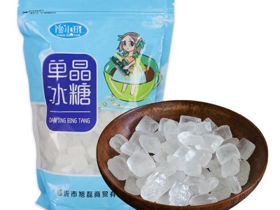 厂家批发单晶冰糖500g装批中颗粒白冰糖发老冰糖食糖调味甜品原料图5