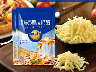 妙可蓝多马苏里拉奶酪芝士碎125g拉丝烘焙家用烘焙披萨焗饭材料含图3