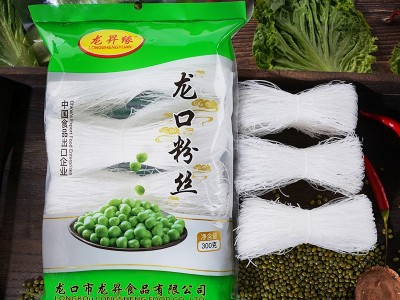 龙口粉丝300g纯豌豆绿豆粉丝300g火锅酸辣粉花甲粉麻辣烫图4