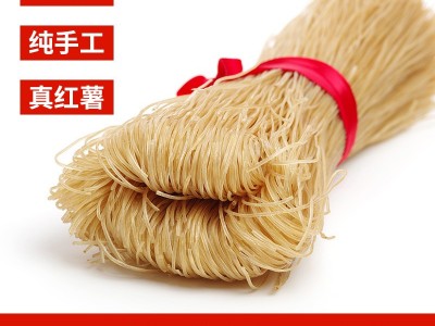 农家红薯粉条批发酸辣粉火锅干食材地瓜粗粉山 芋粉丝 细粉 粉条图1