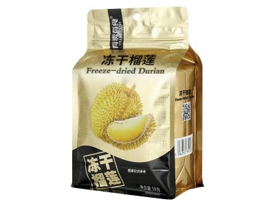 【有零有食】58g袋装冻干榴莲干泰国金枕头榴莲果干孕妇零食批发图5