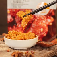 定制内蒙古特产零食小吃75g烧烤味牛肉筋即食牛肉零食OEM贴牌加工