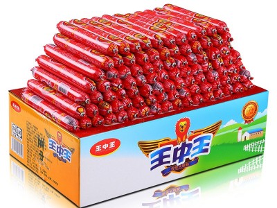王中王火腿肠整箱38克*100支泡面拍档炸串王中王优级火腿 肠批发价图4