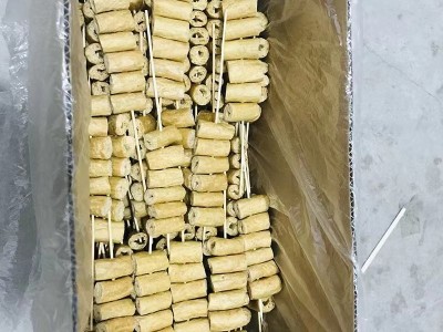 工厂加工定制素肉豆肠豆肠段鸡肠豆制品人造肉火锅麻辣烫食材图4