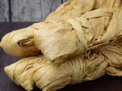 厂家批发豆腐皮蛋白肉人造肉 大豆制品 油豆腐皮农家豆皮素肉图4