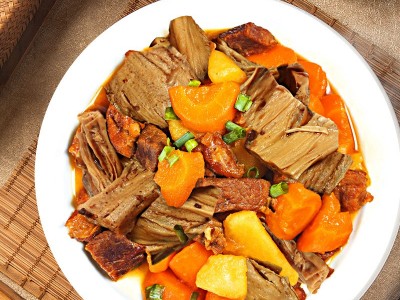 一稞一豆厂家直销黑豆腐竹豆制品腐竹干货客家腐竹豆皮不挂浆腐竹图3